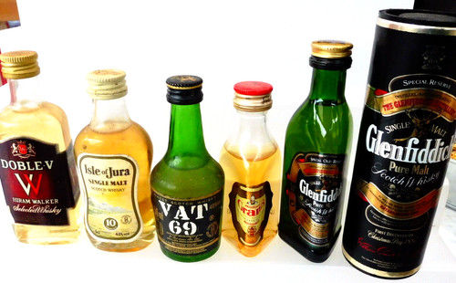 Lot mignonnettes whisky - mignonnettes,