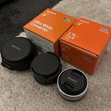 Sony SEL16F28 + VCL-ECU Wide-Angle Converter Lens Set