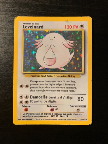 Carte pokémon leveinard - pokémon, :