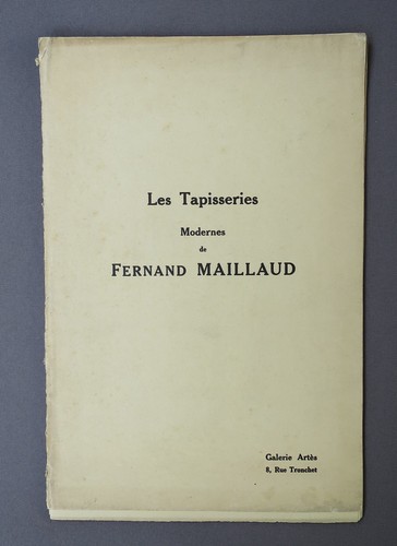 Fernand maillaud tapisseries - fernand,