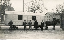 S9218 cpa Carte Photo à identifier " Roulotte "