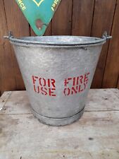 rare seau incendie camp US army ww2 jeep dodge