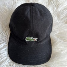 Vintage Lacoste Black Baseball