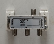 Répartiteur Antenne TV ou SAT 1 Entrée 3 Sorties 5-2400 MHz Axitronic