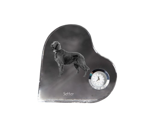 Setter anglais horloge - , en