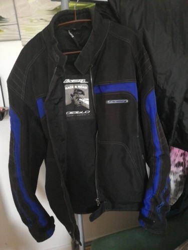Blouson moto polyester avec - blouson,