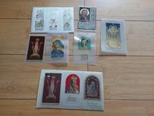 images religieuses ( canivets ) ateliers d'art Imbert et typo émail