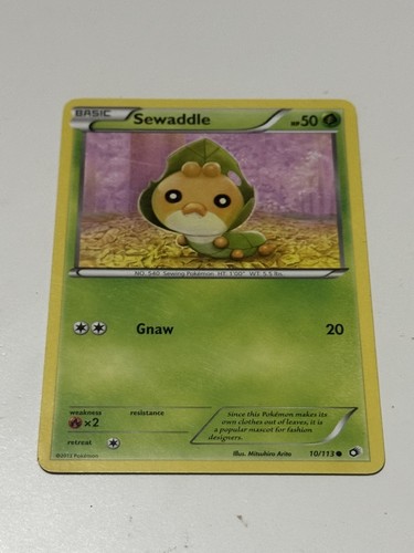 Sewaddle 113 common pokemon - common,