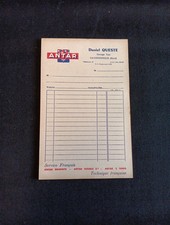 Petit Carnet Publicitaire Bloc