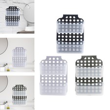 Bacs de rangement réglables Étagère de rangement de salle de bain pour savon