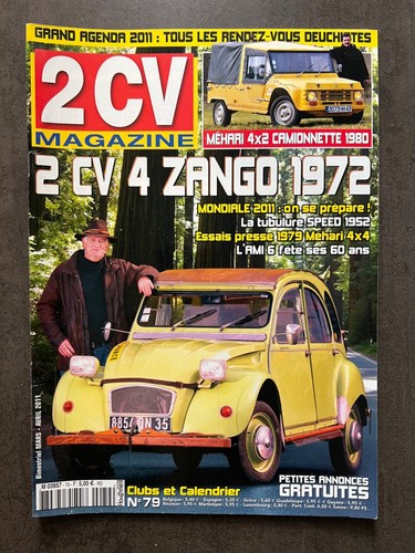 2cv magazine citroen 2cv4 - magazine,