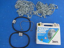 Chaînes neige Série 1000 Siepa pour roues de 14", 15", Michelin TRX      9 Blanc