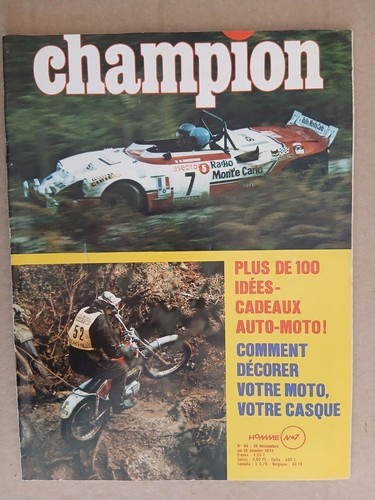 Champion 12 1972 - champion, 15/12/1972