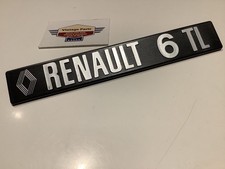 Renault 6 TL monogramme