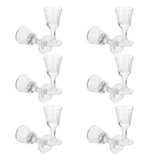  Lot de 12 mini verres à