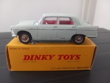 DINKY TOYS PEUGEOT 404 N°553 + BOITE D'ORIGINE MADE IN FRANCE MECCANO 