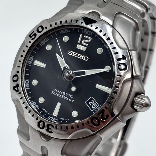 Seiko kinetic auto relay power - seiko,