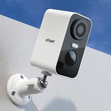 ieGeek 2K Caméra Surveillance WiFi Exterieure sans Fil Batterie Extérieure IP65
