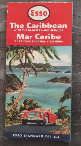 Ancienne carte routière - carte, us