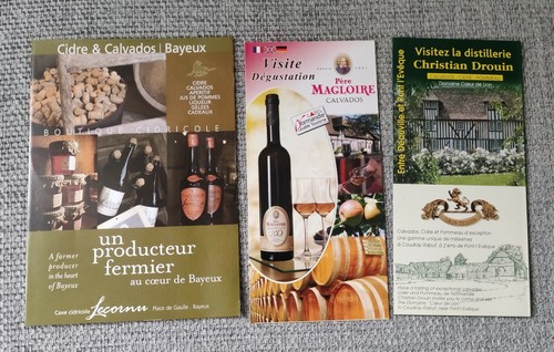 Lot depliants distillerie - 3,