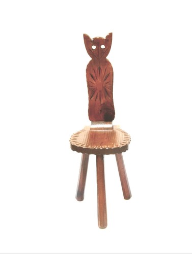 Chaise brutaliste vintage