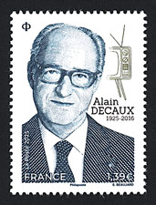 FRANCE 2025 Timbre N° ALAIN DECAUX NEUF **LUXE