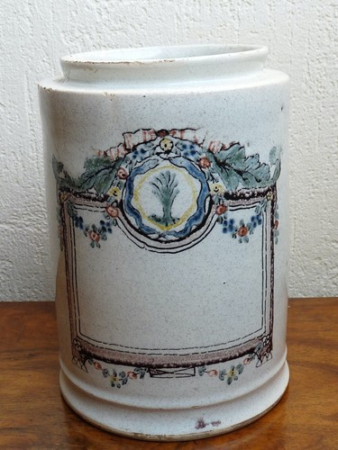 Superbe rare ancien pot - pot, à