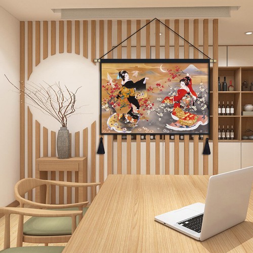 Tenture murale japonaise - tenture,