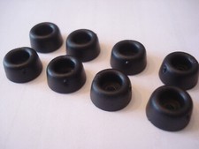 Lot de 8 patins à visser diamètre 13mm pour meuble bois pied butée porte tampon