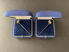 2 épingles à cravate avec