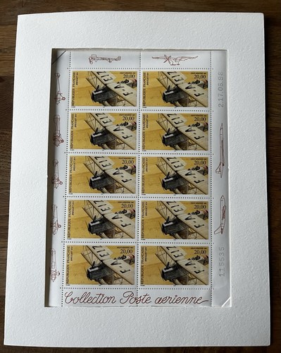 France feuille poste - poste, aÉrienne