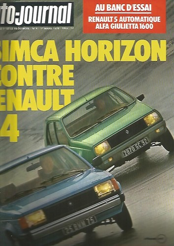 Auto journal 04 simca - l'auto, n°04