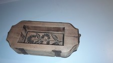 Ancien moule à beurre en bois