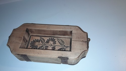 Ancien moule beurre bois - ancien,