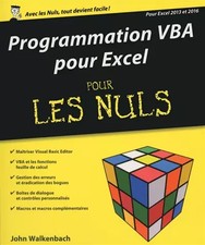 Programmation VBA pour Excel