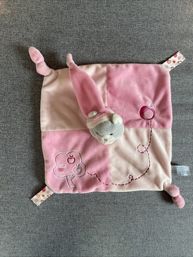 Doudou plat gipsy chat - plat, rose