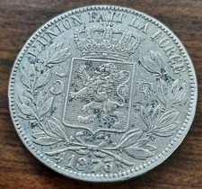 5 Frs de Leopold ll Roi de