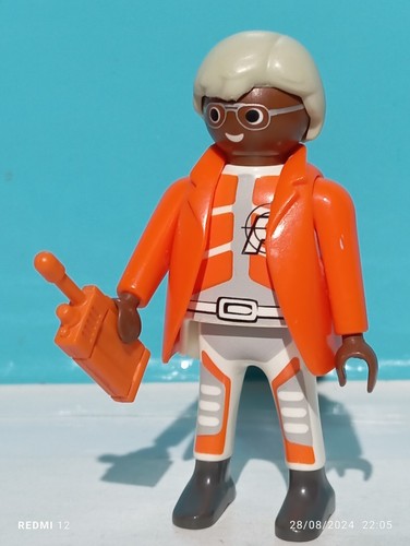 Figurine playmobil agent - figurine,
