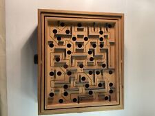 VINTAGE JEU D'ADRESSE LABYRINTHE BRIO EN BOIS Bille Chemin