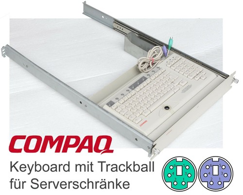 Clavier trackball compaq pour - clavier,