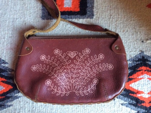 Vintage roxy leather handbag - vintage,