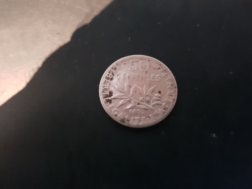 Centimes semeuse argent - 50,