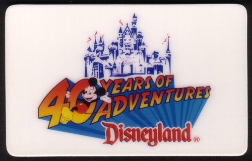 Disneyland ans aventure - disneyland, 40