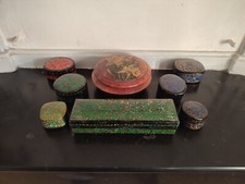 Lot de 7 boîtes en carton