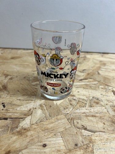 Verre moutarde amora mickey - à,