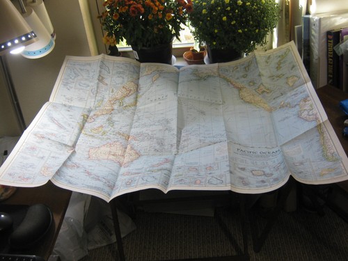 Vintage pacific ocean - vintage,