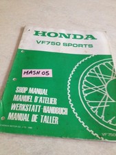 supplément manuel atelier Honda VF750S VF750  Sports VF 750 Shop manual éd. 85