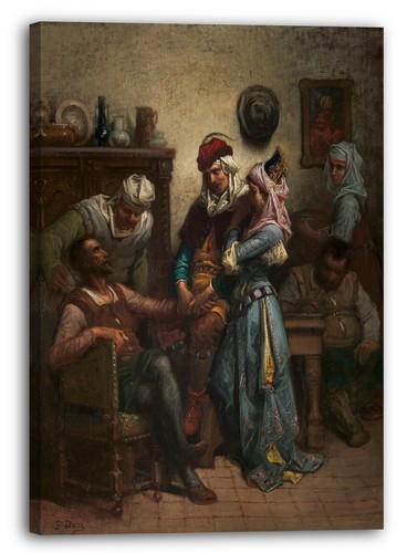 Toile cadres gustave doré - toile/cadres,