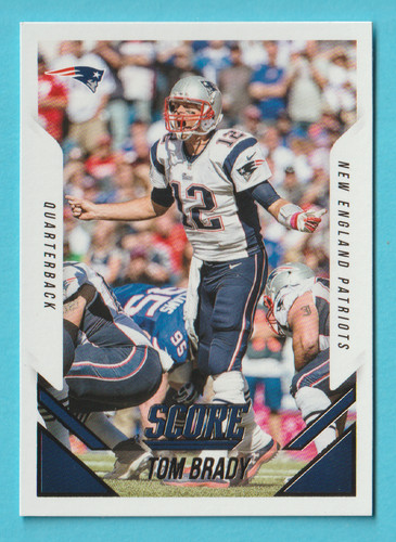 2015 panini score tom - score, brady