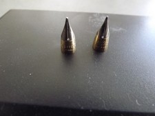 deux plume or pour petit stylo